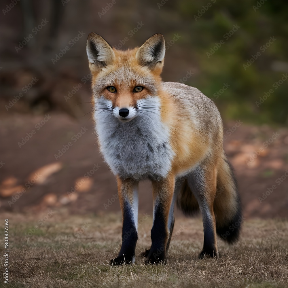 red fox vulpes