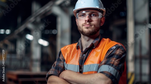 The Confident Industrial Worker © MP Studio