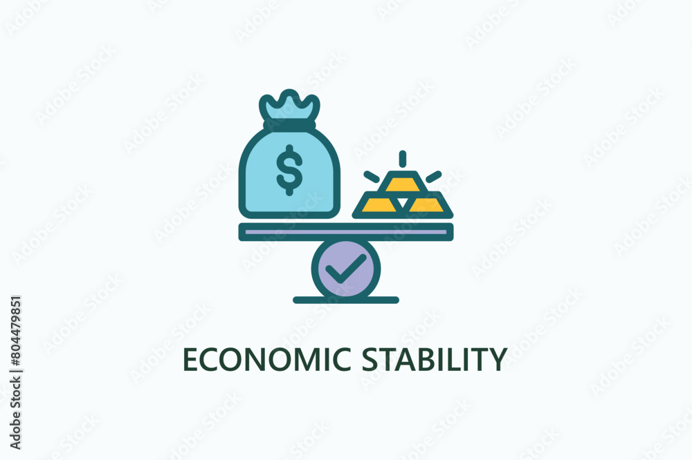 Economic Stability Vector, Icon Or Logo Sign Symbol Illustration
Economic Stability Vector, Icon Or Logo Sign Symbol Illustration