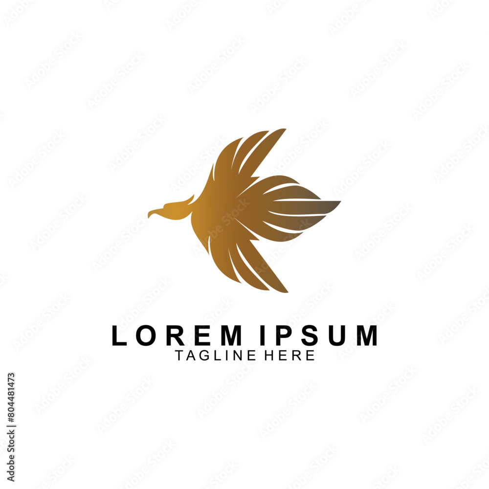 Eagle Logo Design Vector. Flying Eagle Icon. Eagle Logo Design Vector. Flying Eagle Icon.