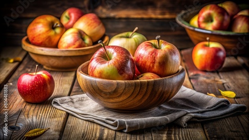 apples in a bowl