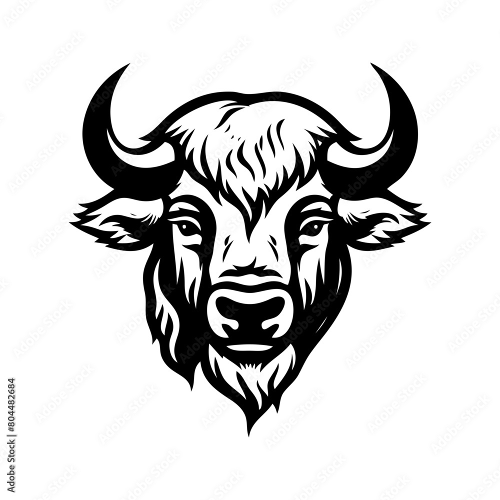 bull head vector bull head vector