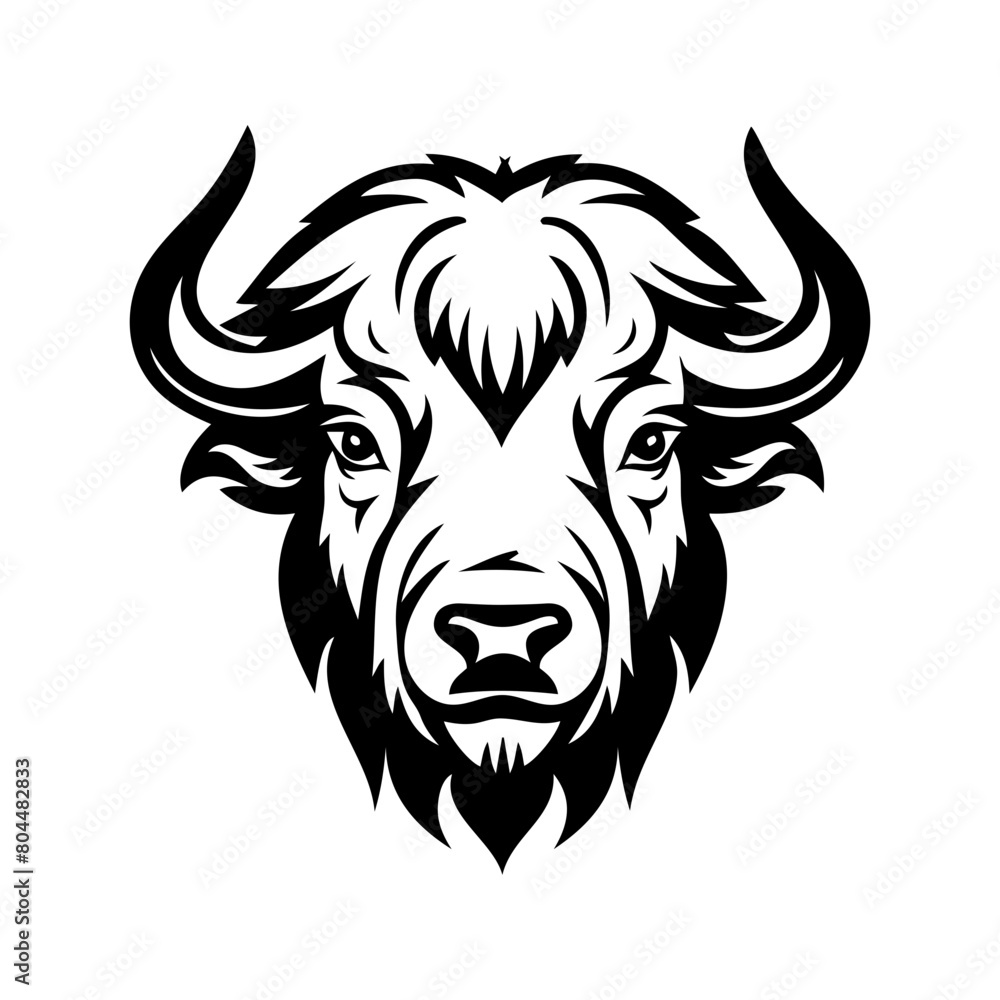 head of a cow head of a cow