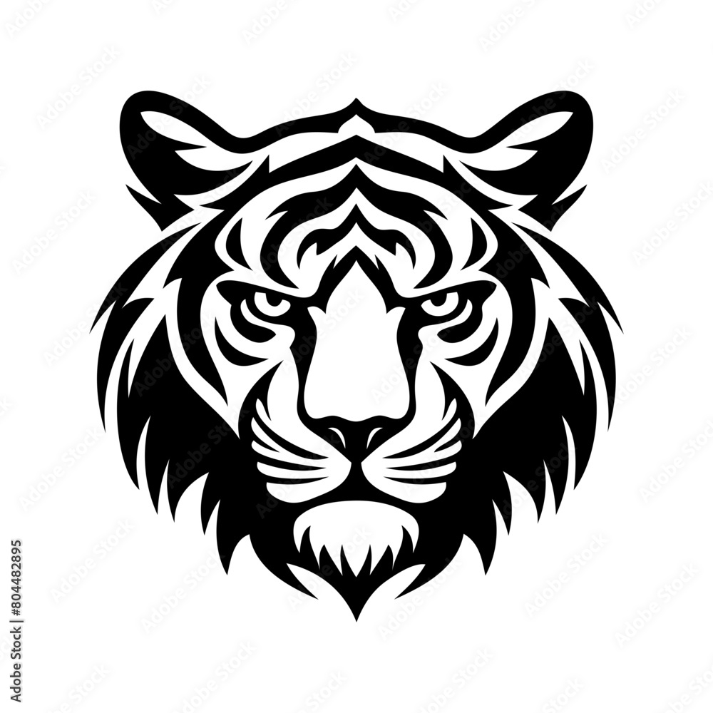head of a tiger