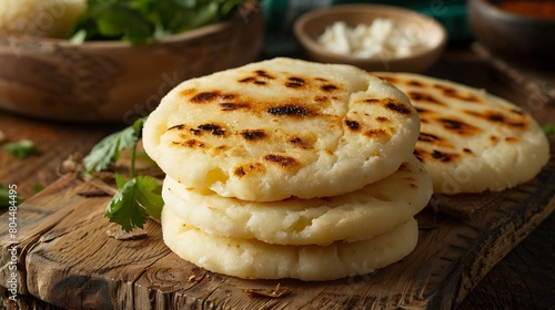 Arepas A Delicious Journey into Hispanic Food, Copy Space