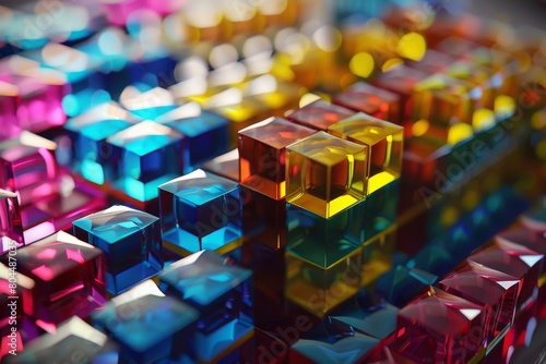 Reimagining the periodic table in a creative way, super realistic photo