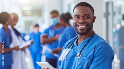 Confident Doctor at the Hospital