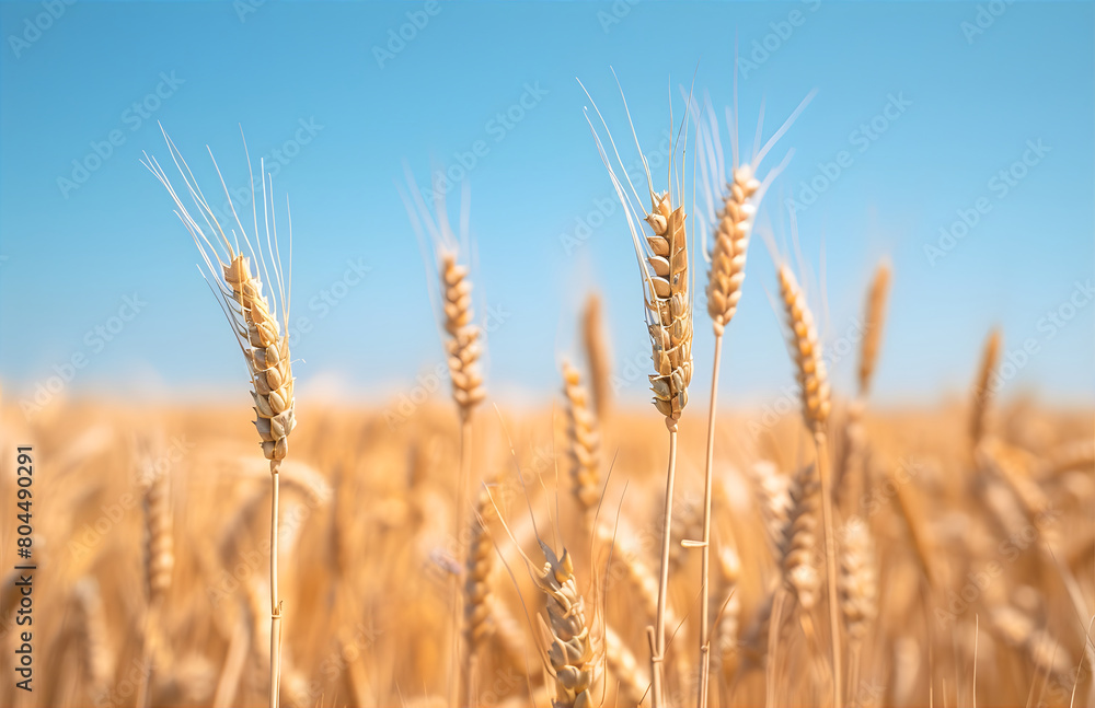 Wheat harvest. Large plan wheat field. Ears of wheat big plan. Summer Wheat Harvest Season. Wheat harvest. Large plan wheat field. Ears of wheat big plan. Summer Wheat Harvest Season.