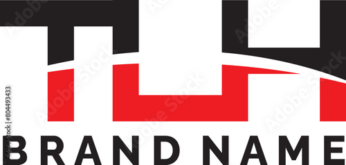 Fotografija TLP splash initial logo design letter