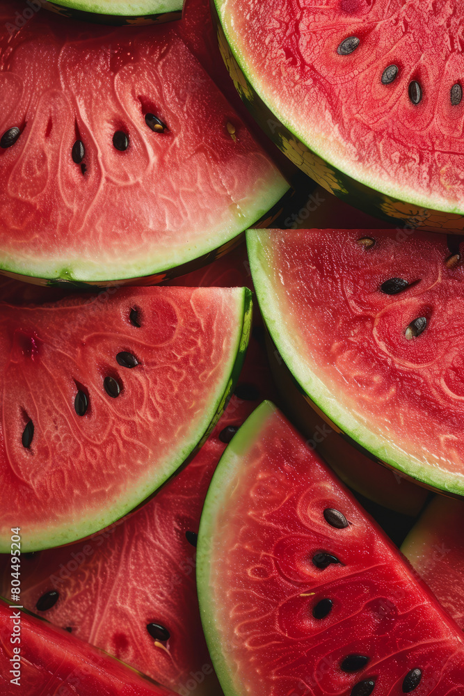 juicy watermelon pattern background, exudes deliciousness, fruit,generative ai juicy watermelon pattern background, exudes deliciousness, fruit,generative ai