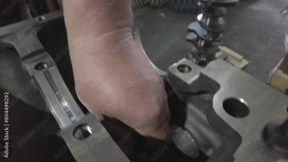 Diesel Engine Overhaul and Rebuild. Repair of the tractor engine Diesel Engine Overhaul and Rebuild. Repair of the tractor engine