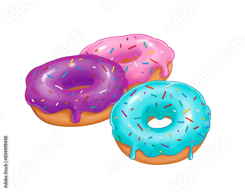 donut with sprinkles