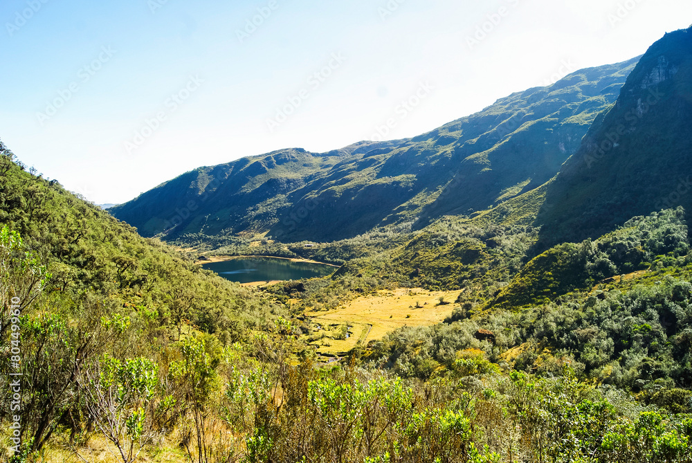 Laguan el Salado Chitagá NOrte de santander Colombia