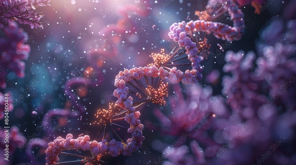 Animated diagram of viral DNA being incorporated into a host genome. Photorealistic. HD. Animated diagram of viral DNA being incorporated into a host genome. Photorealistic. HD.