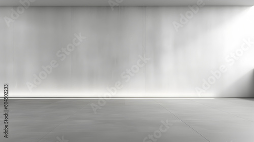 White walls  Grey flooring  Dark grey walls.  Organic shadow White texture Background design Captivating visuals Shadow 