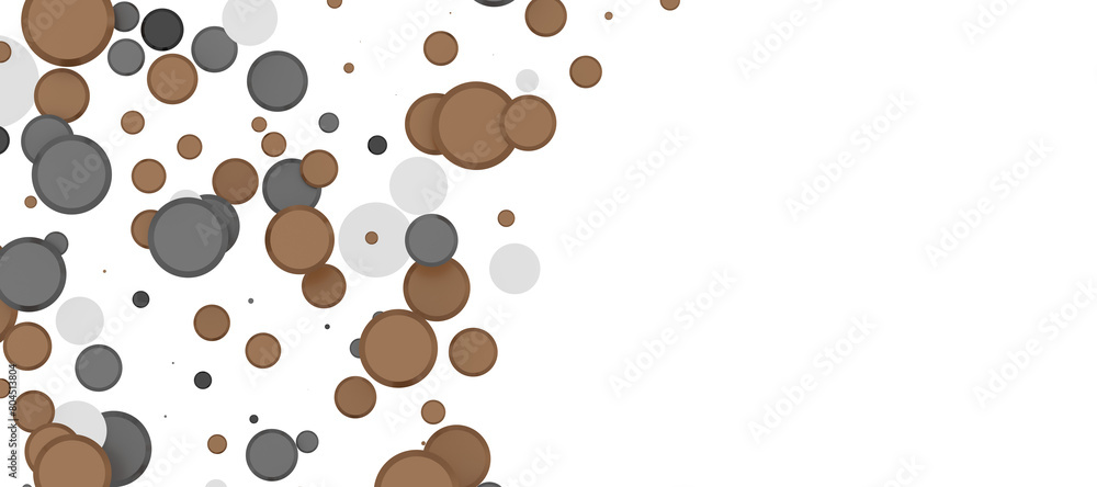 Glorious Cascade: Exquisite 3D Illustration of Glowing gold Confetti Glorious Cascade: Exquisite 3D Illustration of Glowing gold Confetti