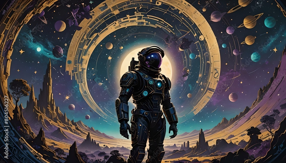Obraz premium space exploration