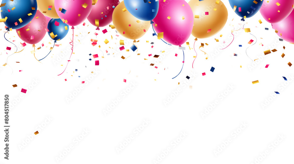 color balloons isolated on white color balloons isolated on white