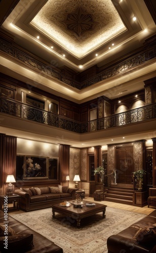 luxury dark interior