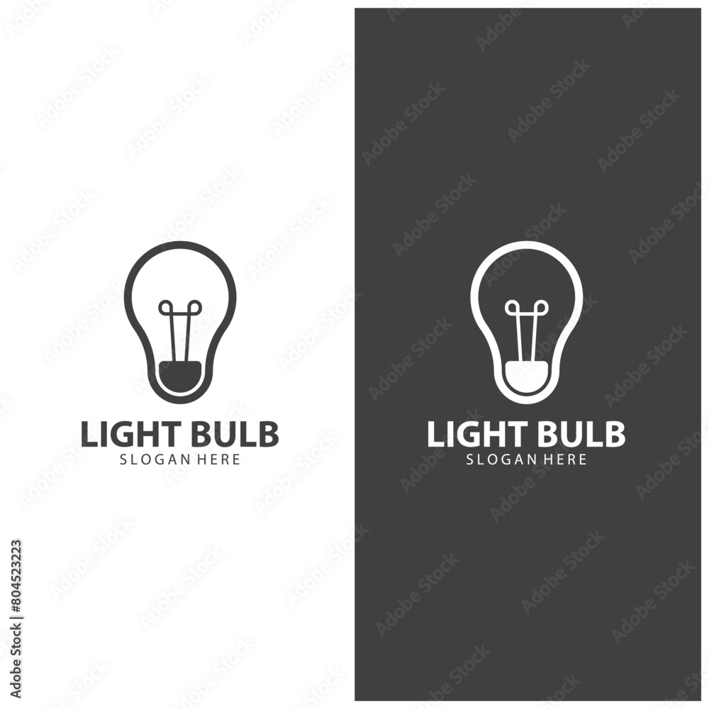light bulb logo design vector light bulb logo design vector