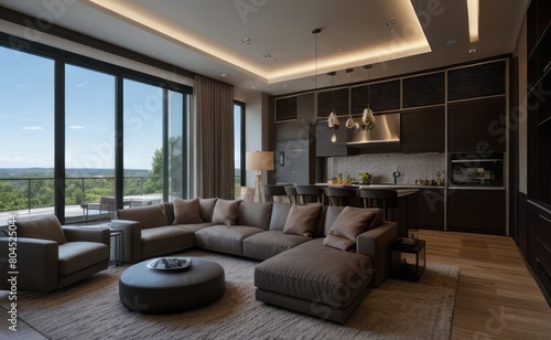 luxury dark interior