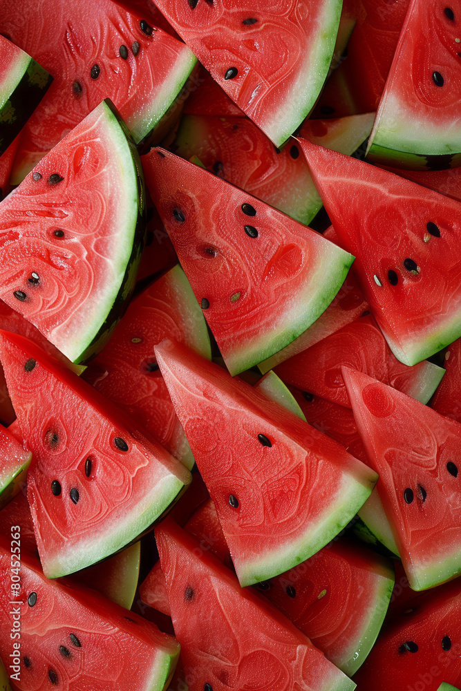 juicy watermelon pattern background, exudes deliciousness, fruit,generative ai juicy watermelon pattern background, exudes deliciousness, fruit,generative ai