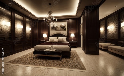 luxury dark interior