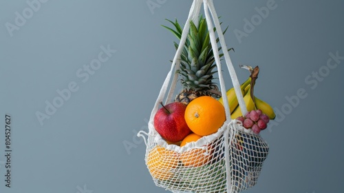 Reusable Bag with Fresh Produce photo