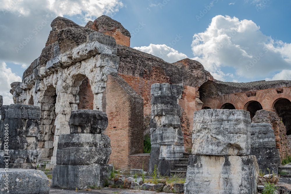 Santa Maria Capua Vetere. The Campanian Amphitheater Santa Maria Capua Vetere. The Campanian Amphitheater