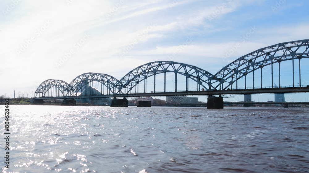 Bridge in Riga, Latvia