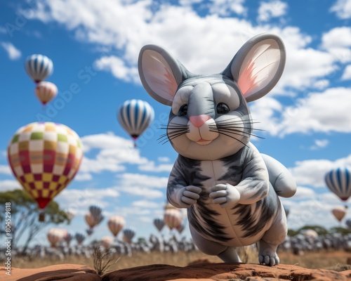 Annual festival Ballooning Bilby Bashes photo
