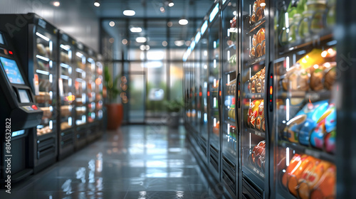 Modern Smart Vending Machines: Tech Savvy Snack Solutions for Today's Consumer Lifestyle photo
