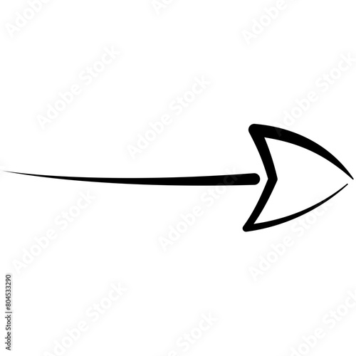 Hand Drawn Arrows Outline Icon Pack