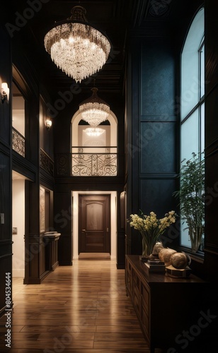 luxury dark interior