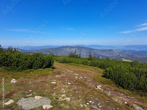 Fototapeta Naklejka Na Ścianę i Meble -  Pilsko beskidy mountains in Poland Beskid Zywiecki 