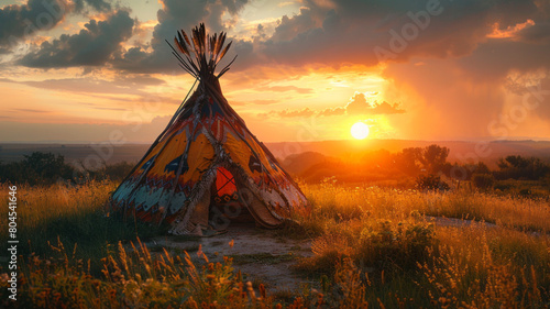 a tribe of Indian Sioux,generative ai