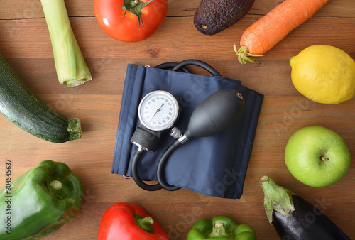 Conceptual background of healthy eating for blood pressure problems