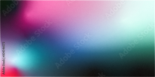 Multicolor glossy abstract background. Colorful vector modern elegant layout with blurred bright texture. Soft gradient backdrop with grain and noise. Mesh gradient Saturation shades. 
