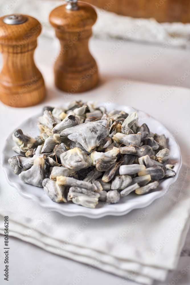 Traditional mexican corn smut called huitlacoche Traditional mexican corn smut called huitlacoche