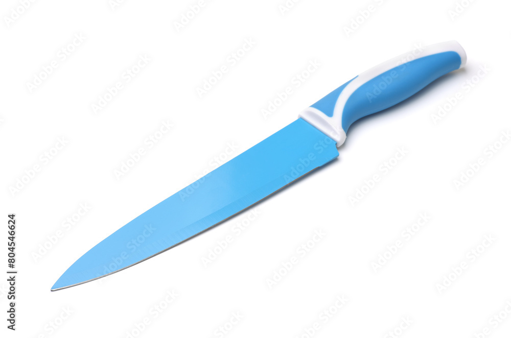 Blue kitchen knife Blue kitchen knife