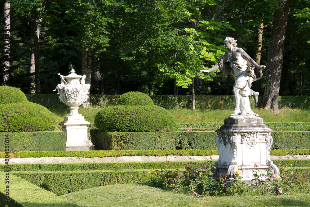 Fototapeta premium Gardens of La Granja de San Ildefonso, Spain