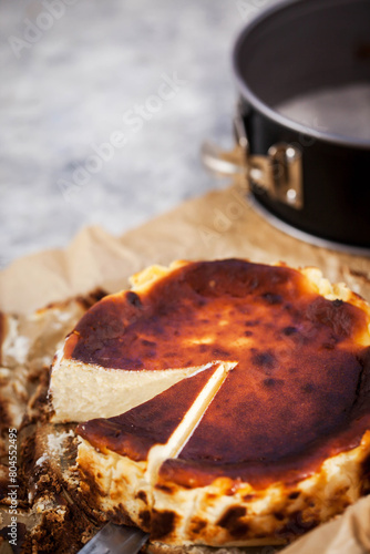 San Sebastian Burnt Basque cheesecake