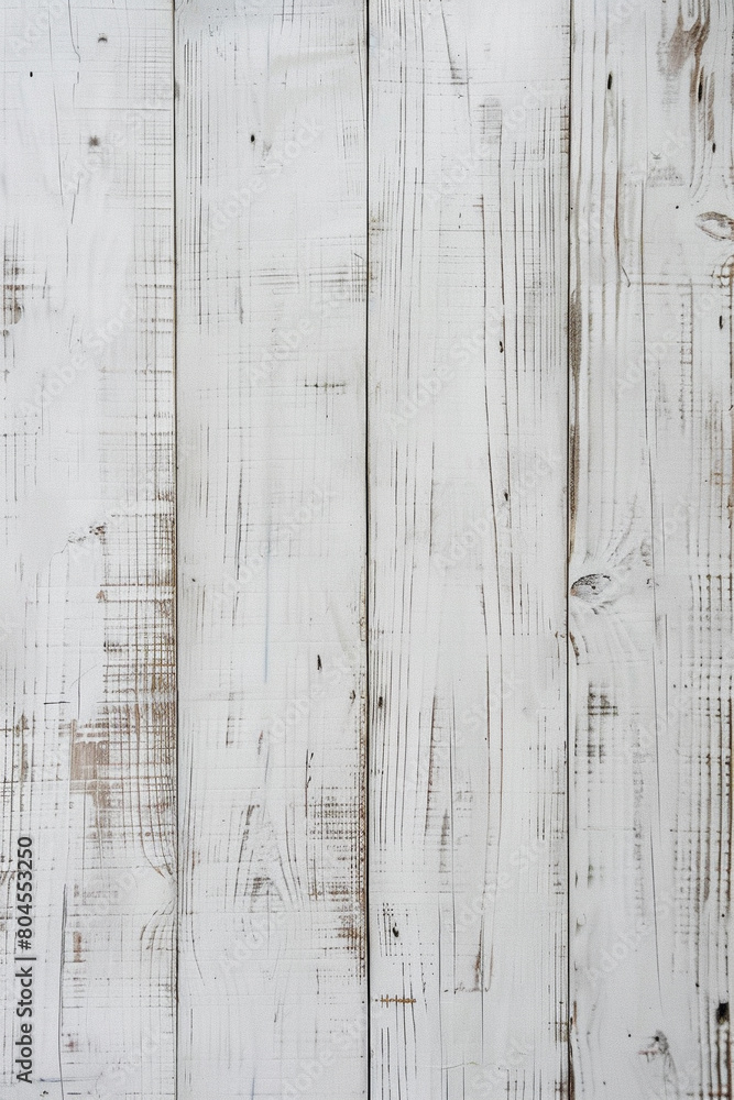 Top angel view to a white wood table top Top angel view to a white wood table top