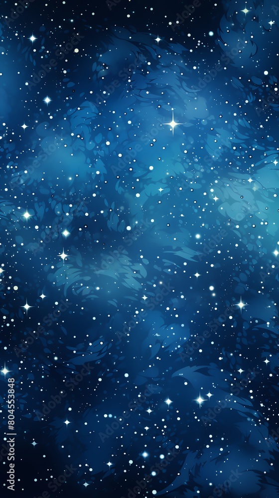Obraz premium galaxy of Milky Way, Minimalist cartoon style