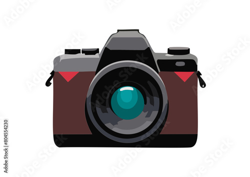 appareil photo argentique de face 