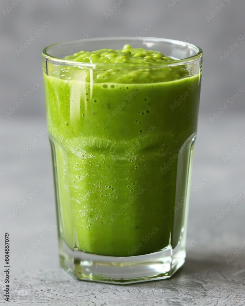 A plantbased drink with AOJIRU in a glass on a table A plantbased drink with AOJIRU in a glass on a table