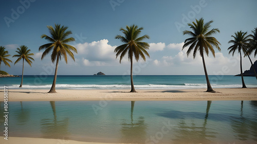 tree on the beach