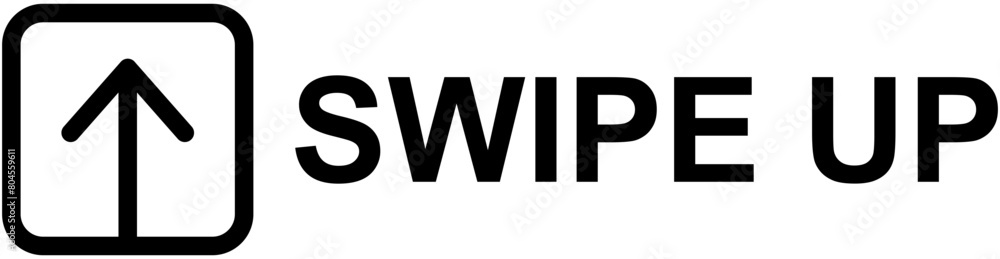 Swipe up icon . Swipe up button .Vector
Swipe up icon . Swipe up button .Vector