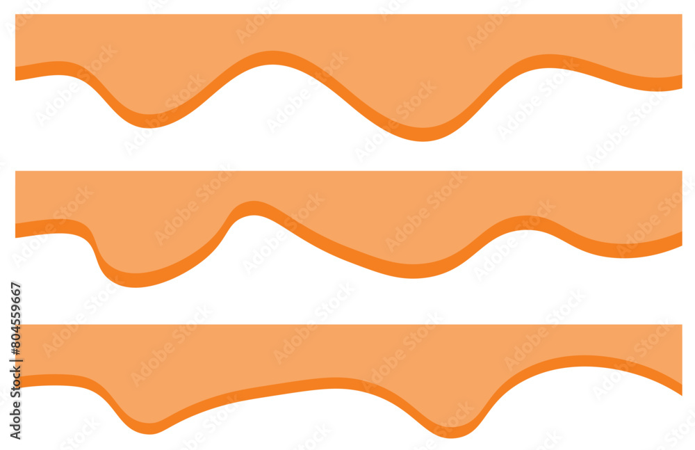 Set of Template Dividers Shapes for Website. Curve Lines, Drops, Wave Collection of Design Element for Top, Bottom Page Web Site. Divider Header for App, Banners or Posters. Vector Illustration Set of Template Dividers Shapes for Website. Curve Lines, Drops, Wave Collection of Design Element for Top, Bottom Page Web Site. Divider Header for App, Banners or Posters. Vector Illustration