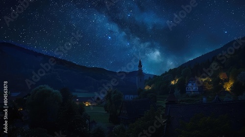 Beautiful german night sky © Mubeen